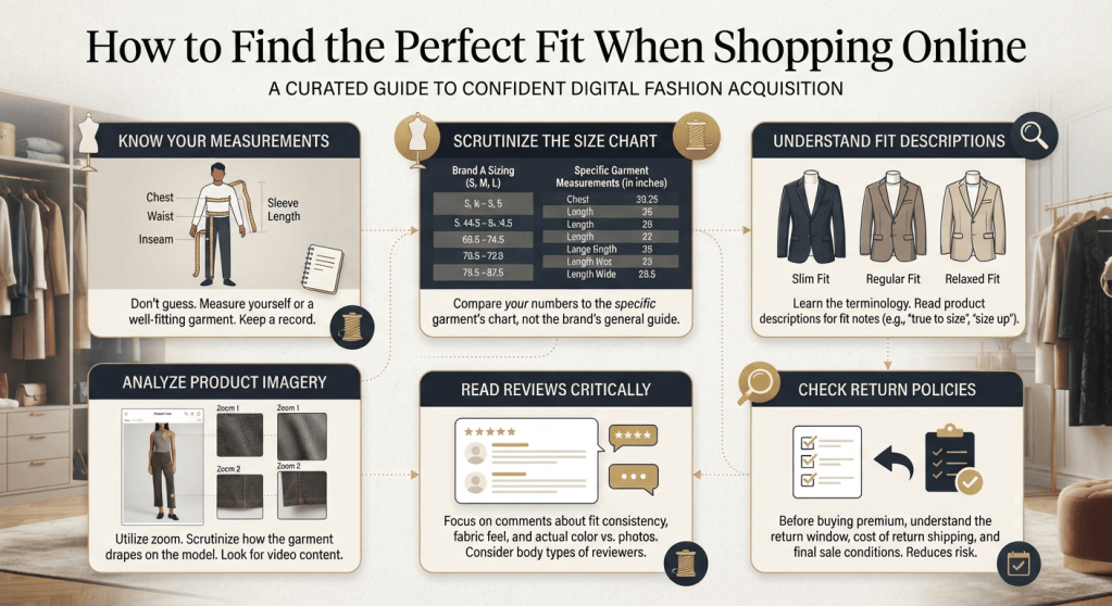 How to Find the Perfect Fit When Shopping&nbsp;Online
